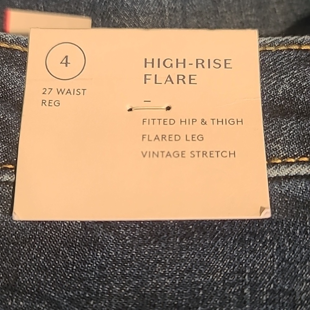 Universal thread high rise flare denim jeans - Picture 10 of 10